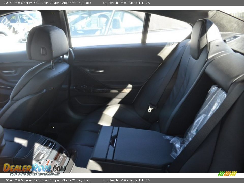 2014 BMW 6 Series 640i Gran Coupe Alpine White / Black Photo #7