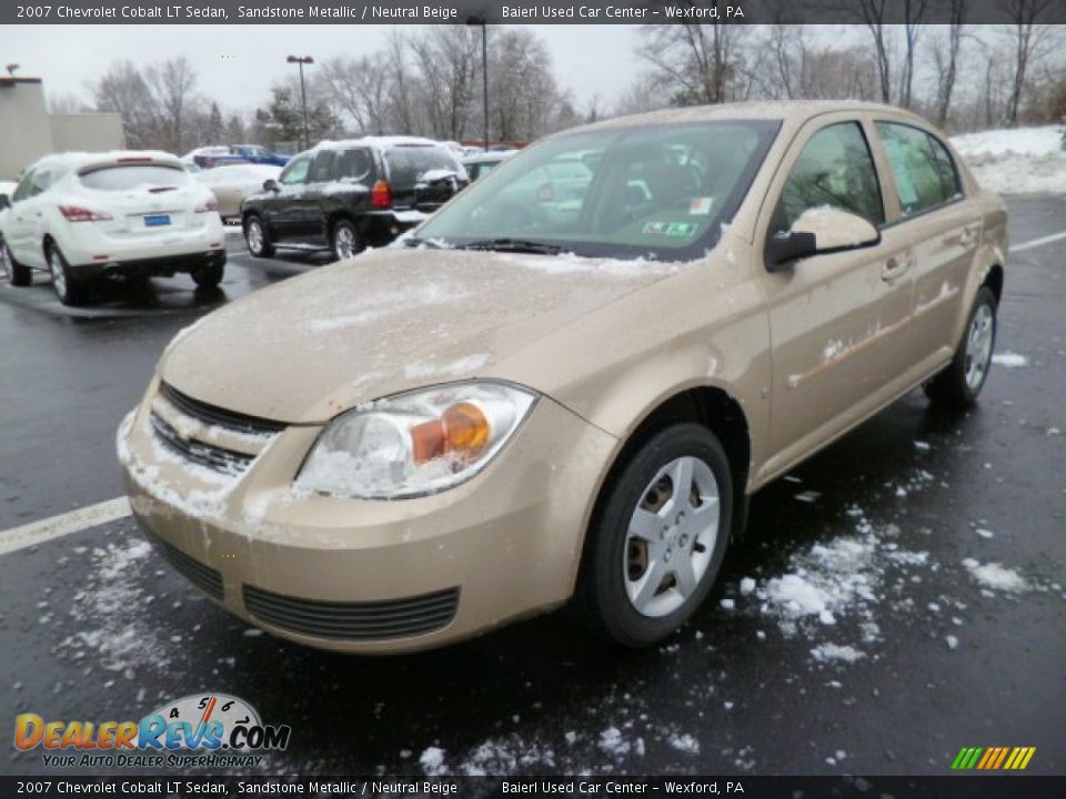 Front 3/4 View of 2007 Chevrolet Cobalt LT Sedan Photo #3