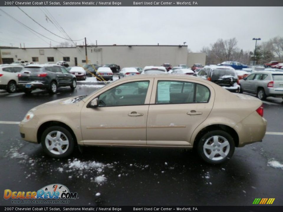 2007 Chevrolet Cobalt LT Sedan Sandstone Metallic / Neutral Beige Photo #4