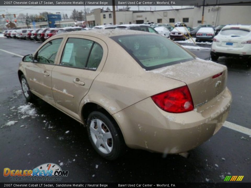 2007 Chevrolet Cobalt LT Sedan Sandstone Metallic / Neutral Beige Photo #5