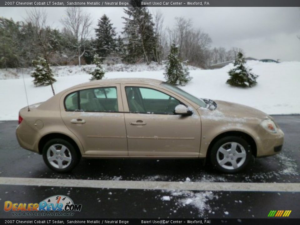 2007 Chevrolet Cobalt LT Sedan Sandstone Metallic / Neutral Beige Photo #8
