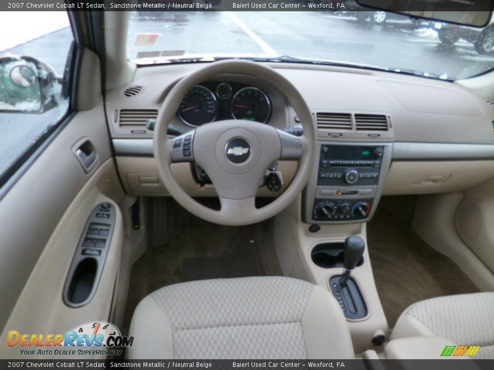 2007 Chevrolet Cobalt LT Sedan Sandstone Metallic / Neutral Beige Photo #14