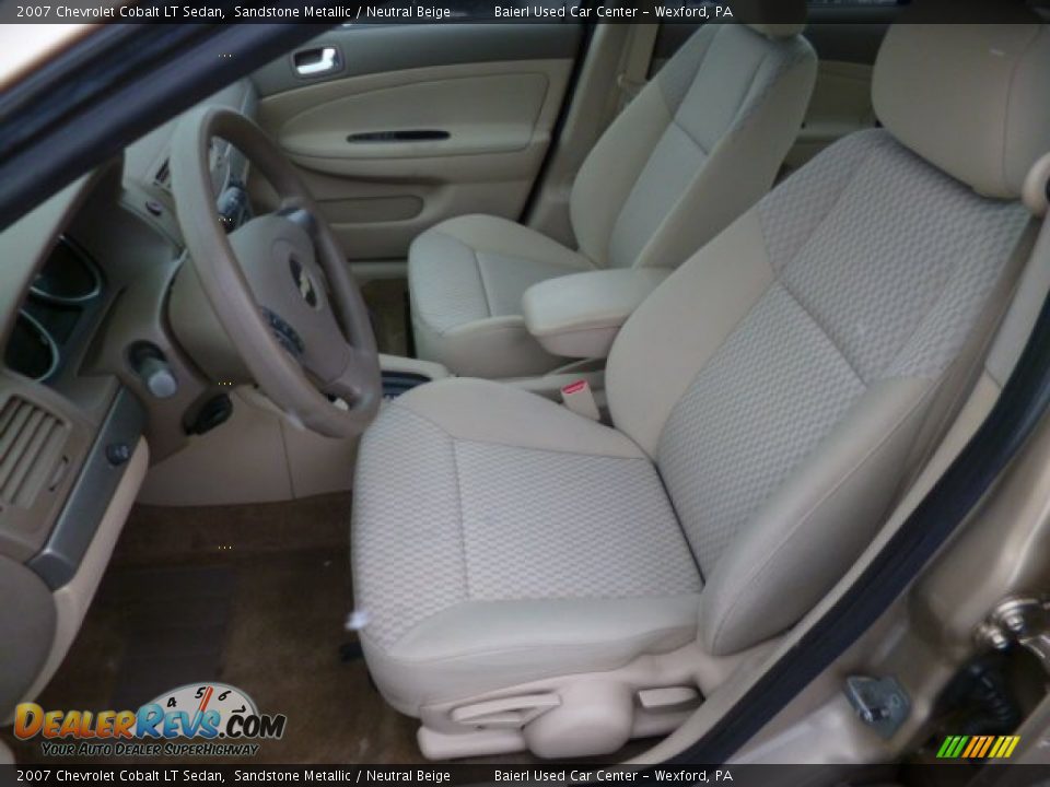 2007 Chevrolet Cobalt LT Sedan Sandstone Metallic / Neutral Beige Photo #15