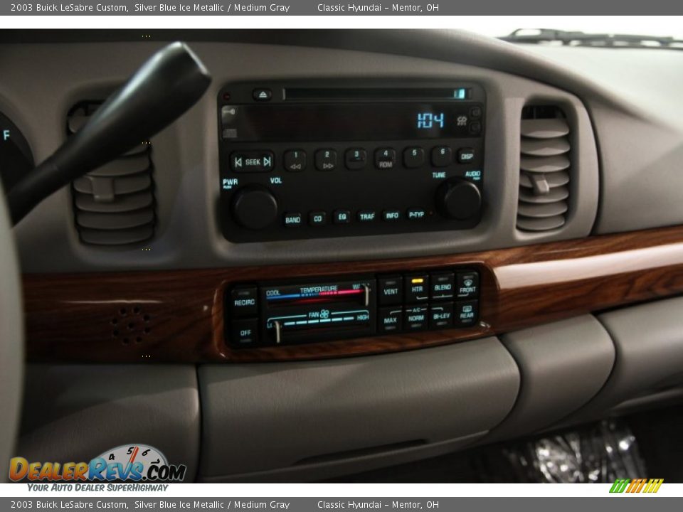 2003 Buick LeSabre Custom Silver Blue Ice Metallic / Medium Gray Photo #8