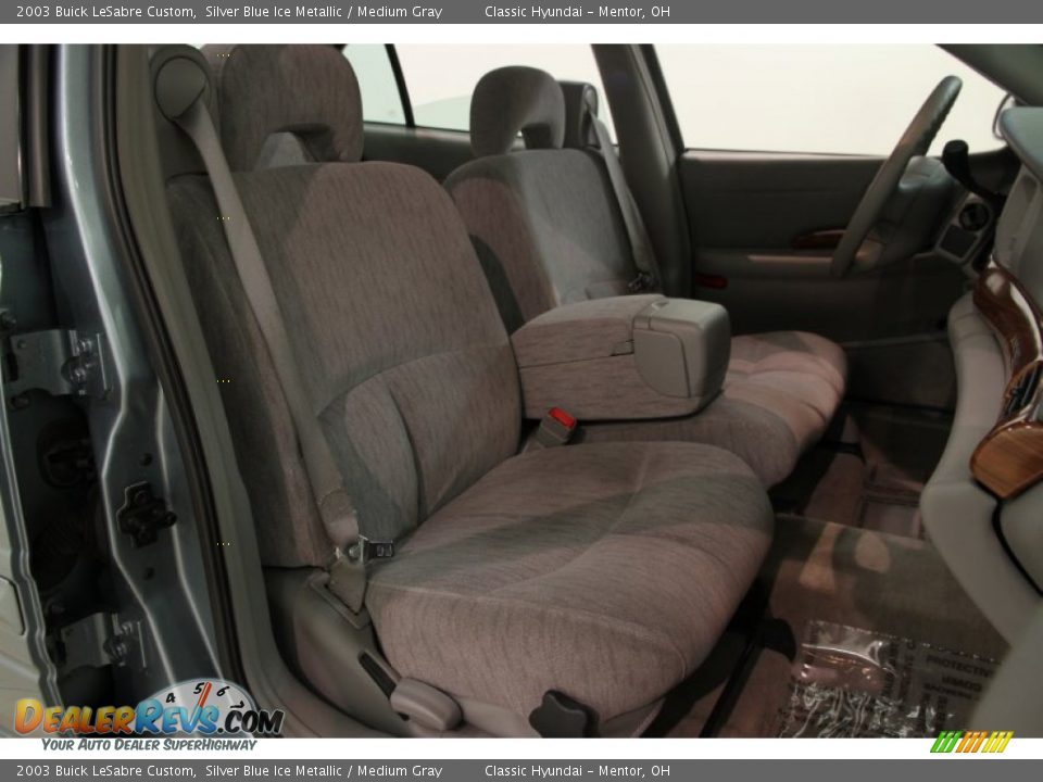 2003 Buick LeSabre Custom Silver Blue Ice Metallic / Medium Gray Photo #12
