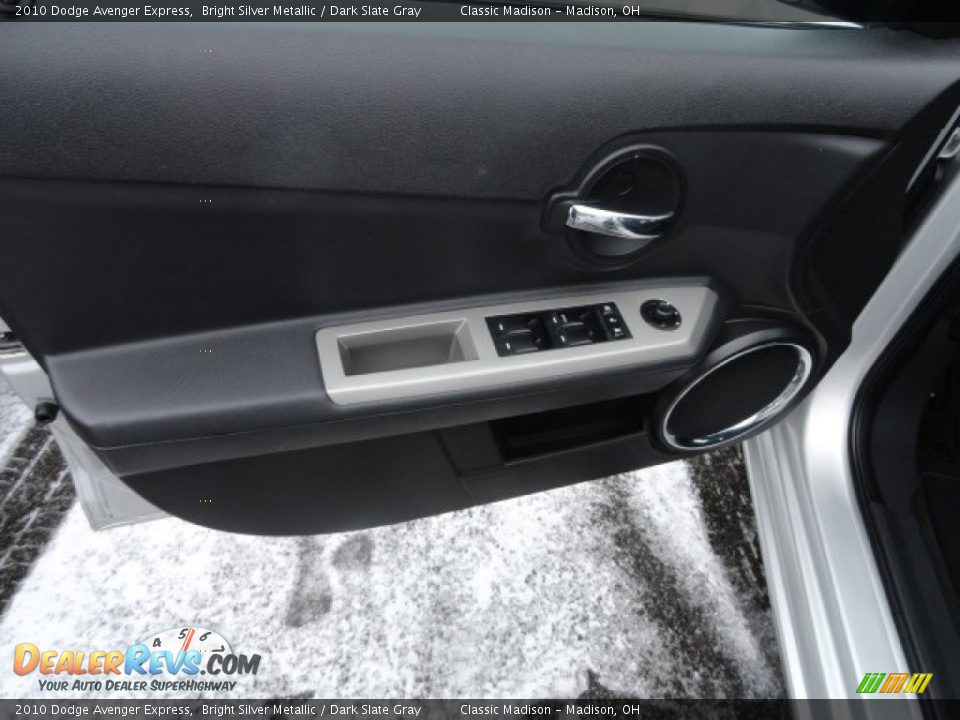 2010 Dodge Avenger Express Bright Silver Metallic / Dark Slate Gray Photo #3