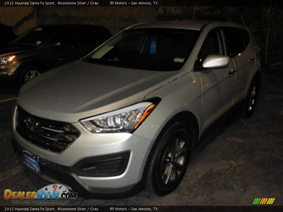2013 Hyundai Santa Fe Sport Moonstone Silver / Gray Photo #1