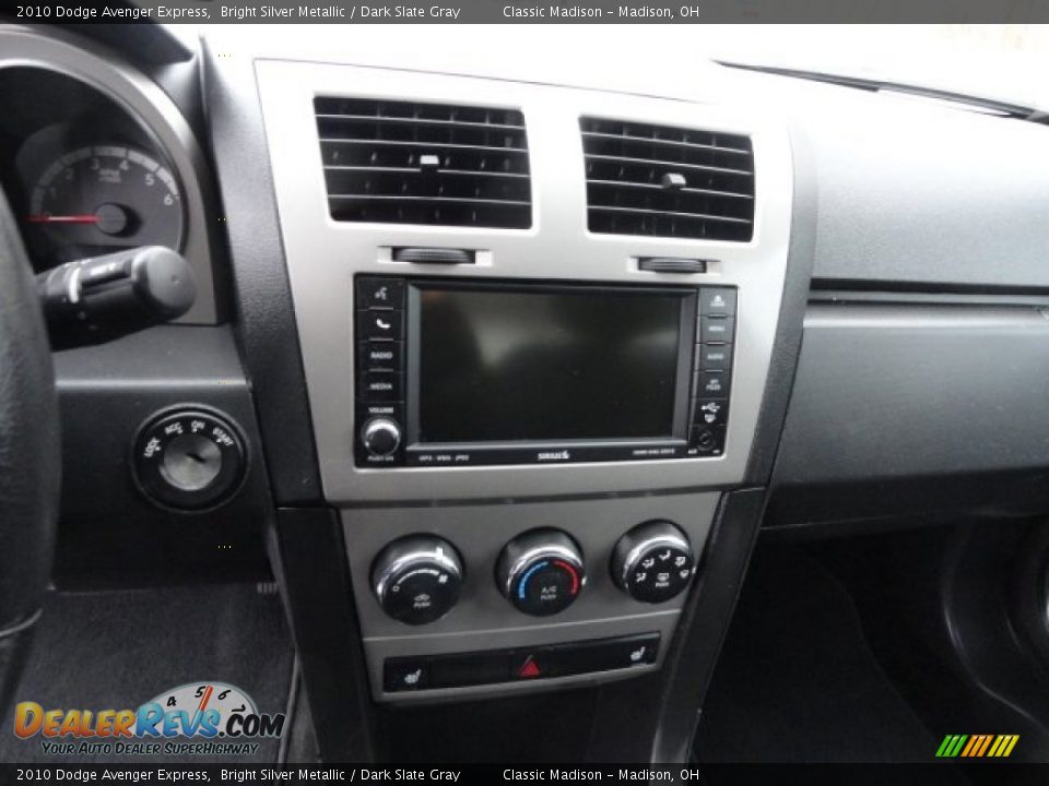 2010 Dodge Avenger Express Bright Silver Metallic / Dark Slate Gray Photo #5