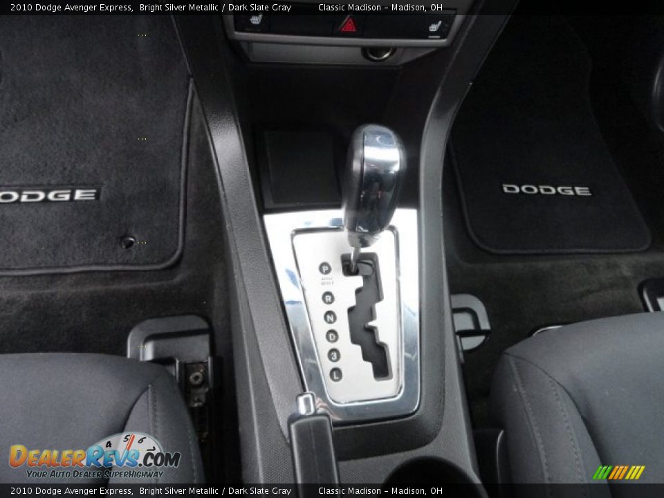 2010 Dodge Avenger Express Bright Silver Metallic / Dark Slate Gray Photo #6