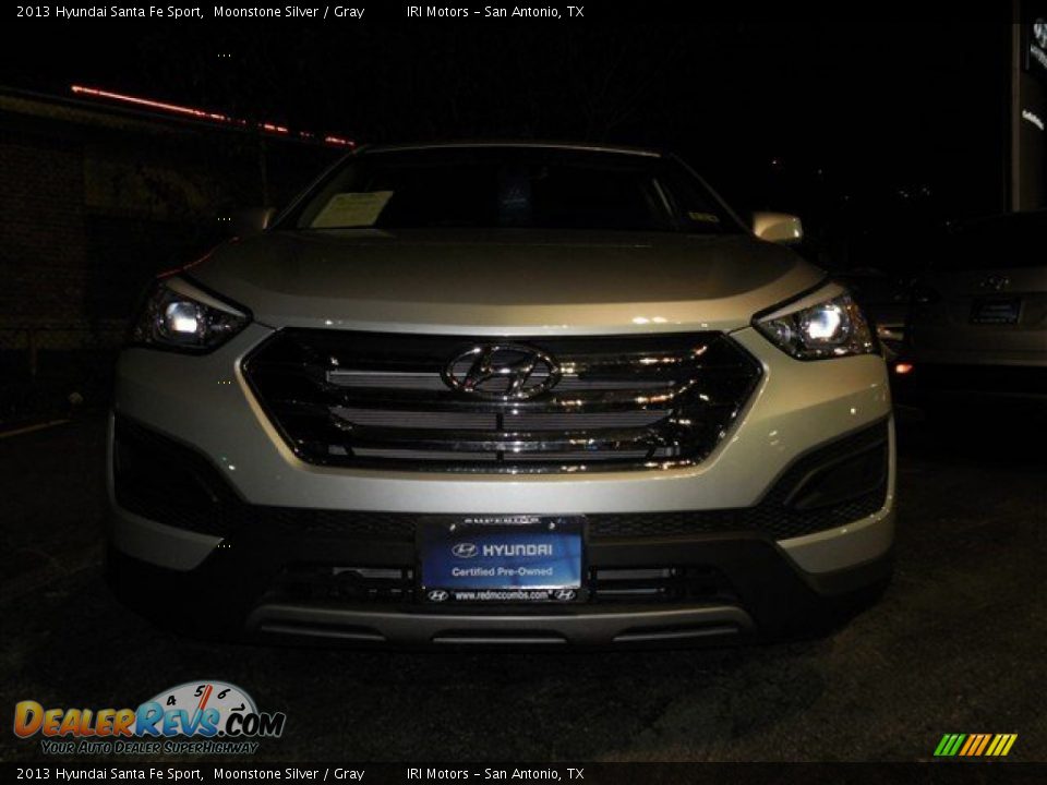 2013 Hyundai Santa Fe Sport Moonstone Silver / Gray Photo #3