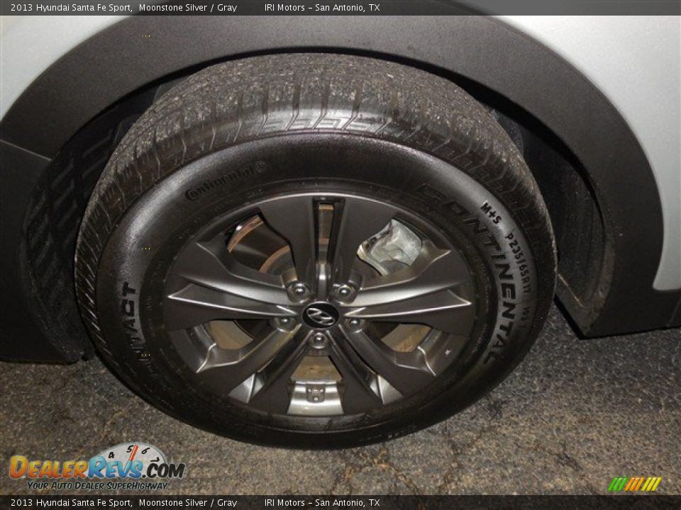 2013 Hyundai Santa Fe Sport Moonstone Silver / Gray Photo #5