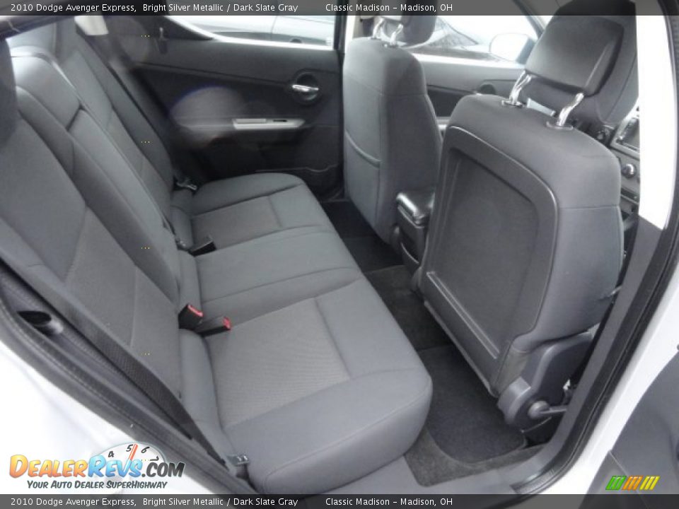 2010 Dodge Avenger Express Bright Silver Metallic / Dark Slate Gray Photo #11