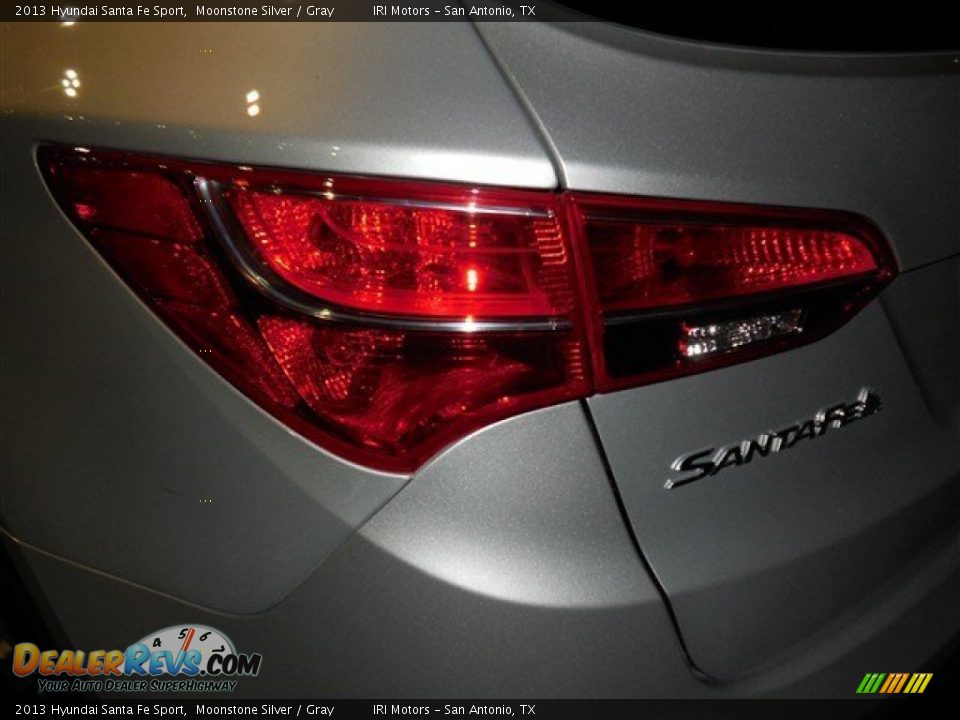2013 Hyundai Santa Fe Sport Moonstone Silver / Gray Photo #10