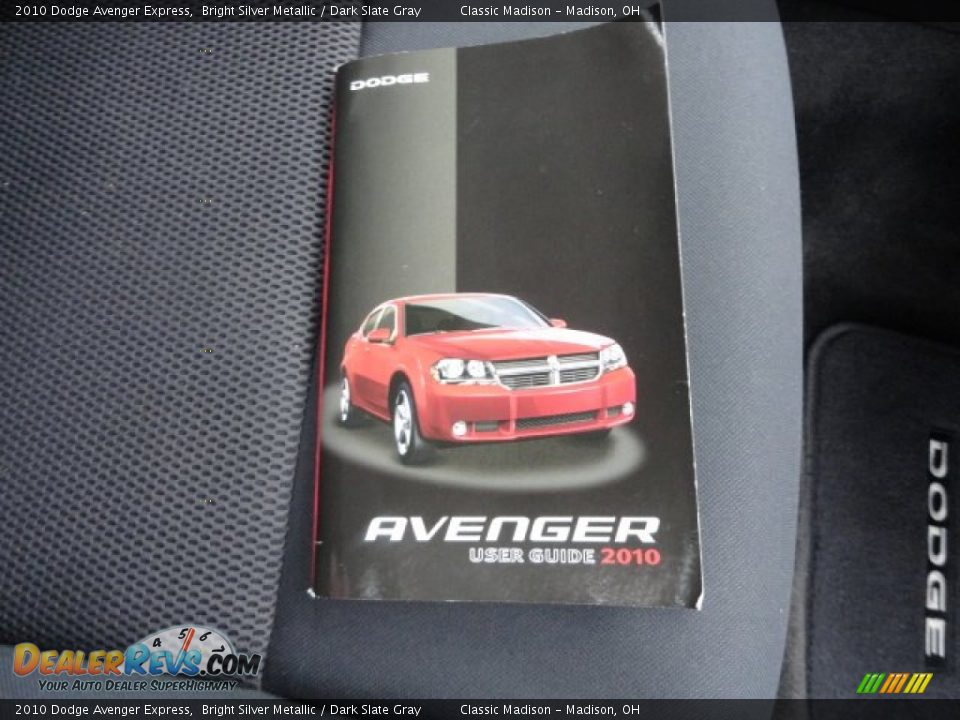 2010 Dodge Avenger Express Bright Silver Metallic / Dark Slate Gray Photo #14