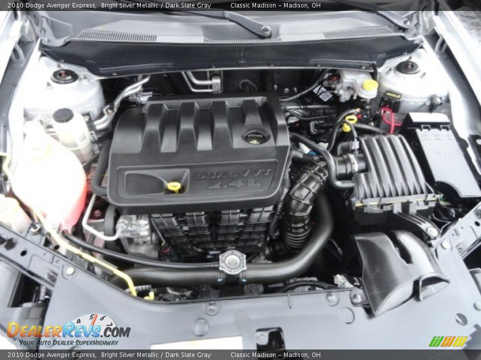 2010 Dodge Avenger Express Bright Silver Metallic / Dark Slate Gray Photo #15