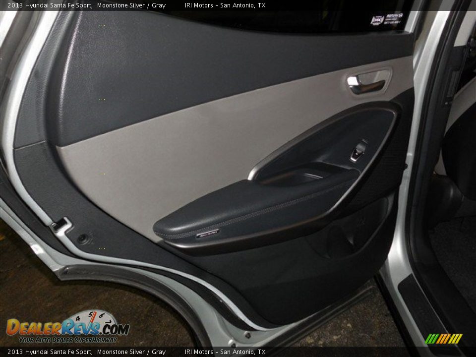 2013 Hyundai Santa Fe Sport Moonstone Silver / Gray Photo #14