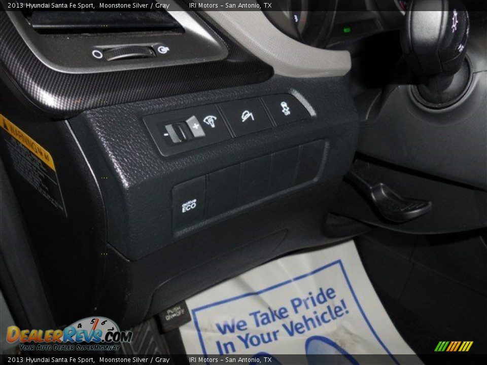 2013 Hyundai Santa Fe Sport Moonstone Silver / Gray Photo #19