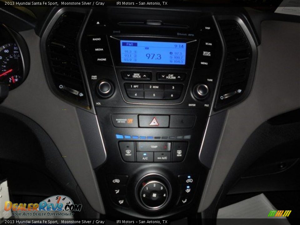 2013 Hyundai Santa Fe Sport Moonstone Silver / Gray Photo #21