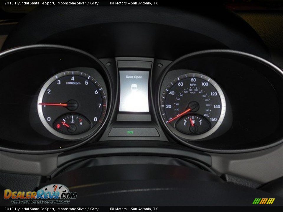 2013 Hyundai Santa Fe Sport Moonstone Silver / Gray Photo #23