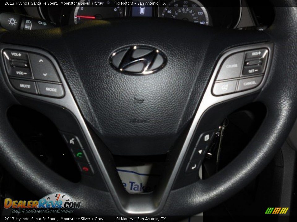 2013 Hyundai Santa Fe Sport Moonstone Silver / Gray Photo #24