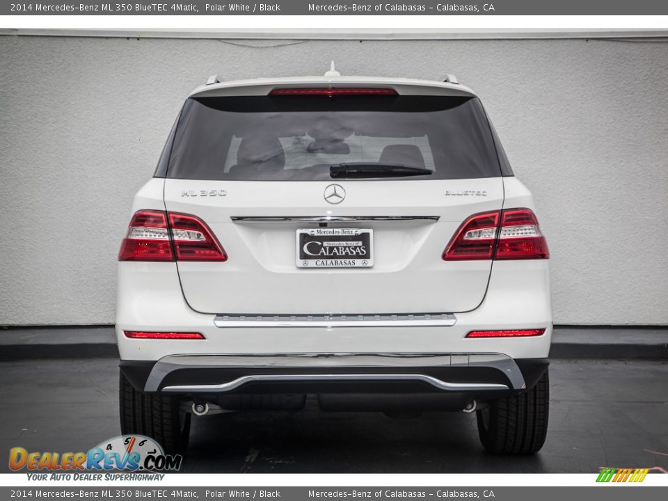 2014 Mercedes-Benz ML 350 BlueTEC 4Matic Polar White / Black Photo #3