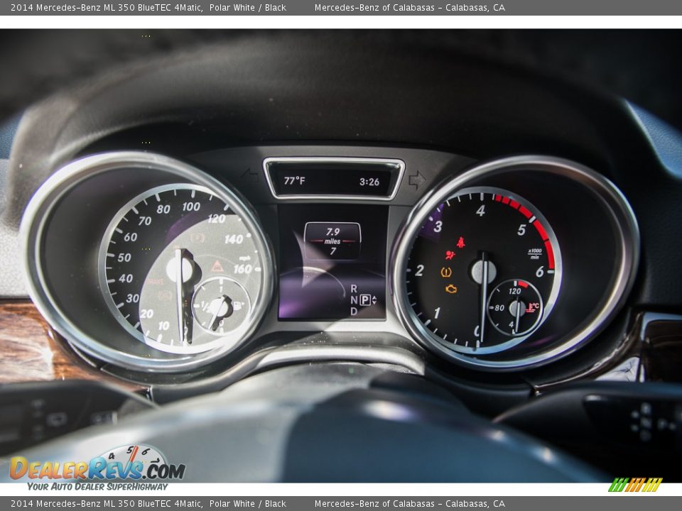 2014 Mercedes-Benz ML 350 BlueTEC 4Matic Polar White / Black Photo #6