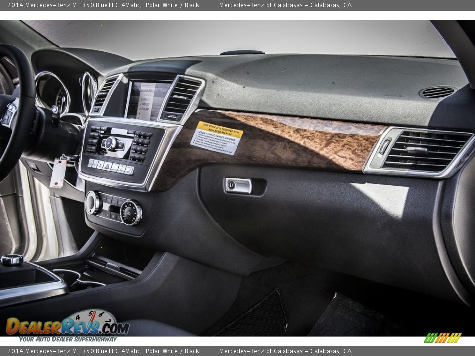 2014 Mercedes-Benz ML 350 BlueTEC 4Matic Polar White / Black Photo #8