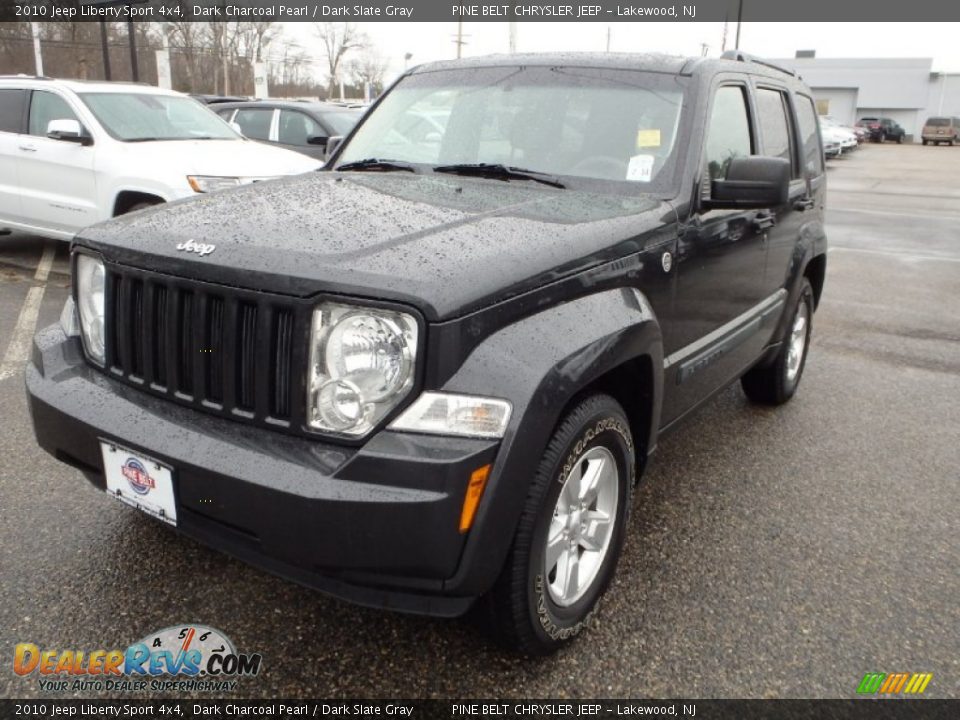 2010 Jeep Liberty Sport 4x4 Dark Charcoal Pearl / Dark Slate Gray Photo #1