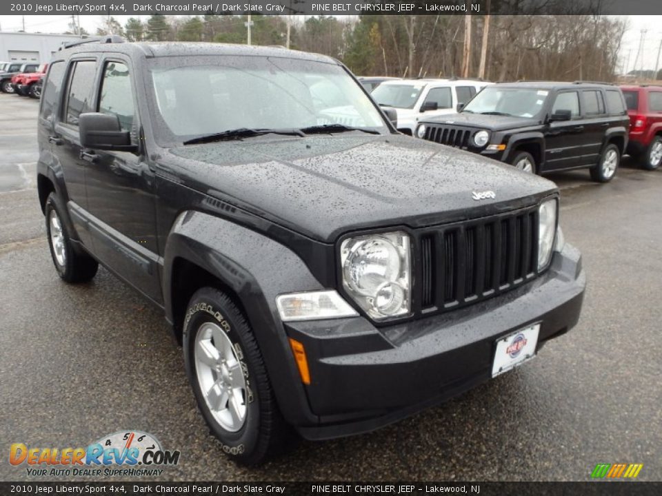 2010 Jeep Liberty Sport 4x4 Dark Charcoal Pearl / Dark Slate Gray Photo #3