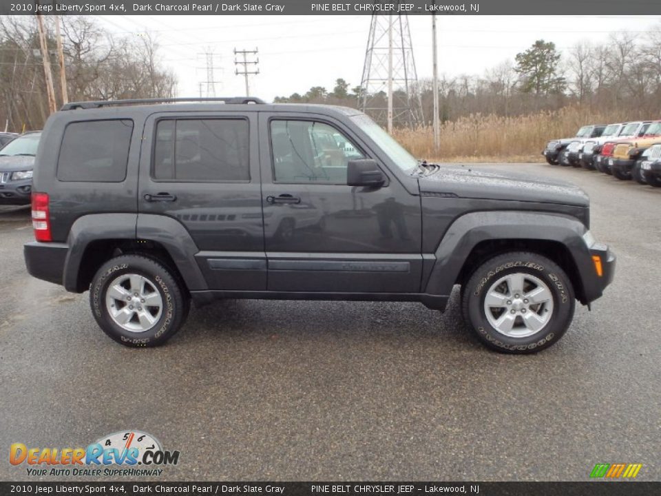 2010 Jeep Liberty Sport 4x4 Dark Charcoal Pearl / Dark Slate Gray Photo #4