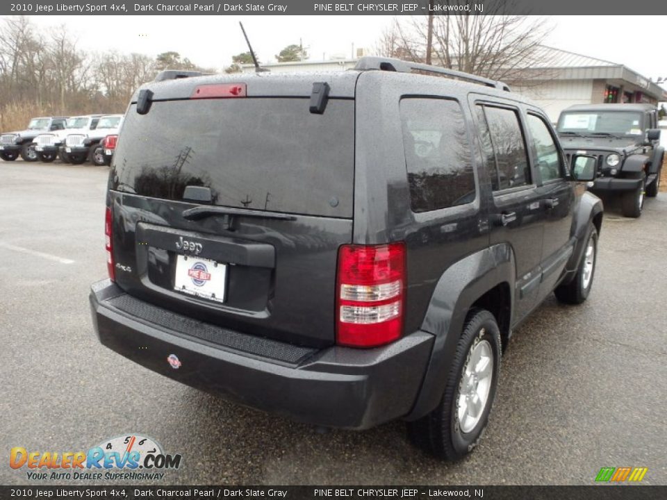2010 Jeep Liberty Sport 4x4 Dark Charcoal Pearl / Dark Slate Gray Photo #7