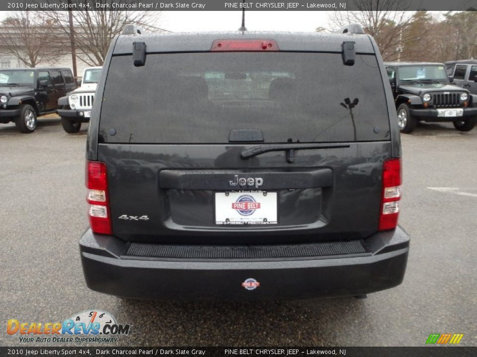 2010 Jeep Liberty Sport 4x4 Dark Charcoal Pearl / Dark Slate Gray Photo #8