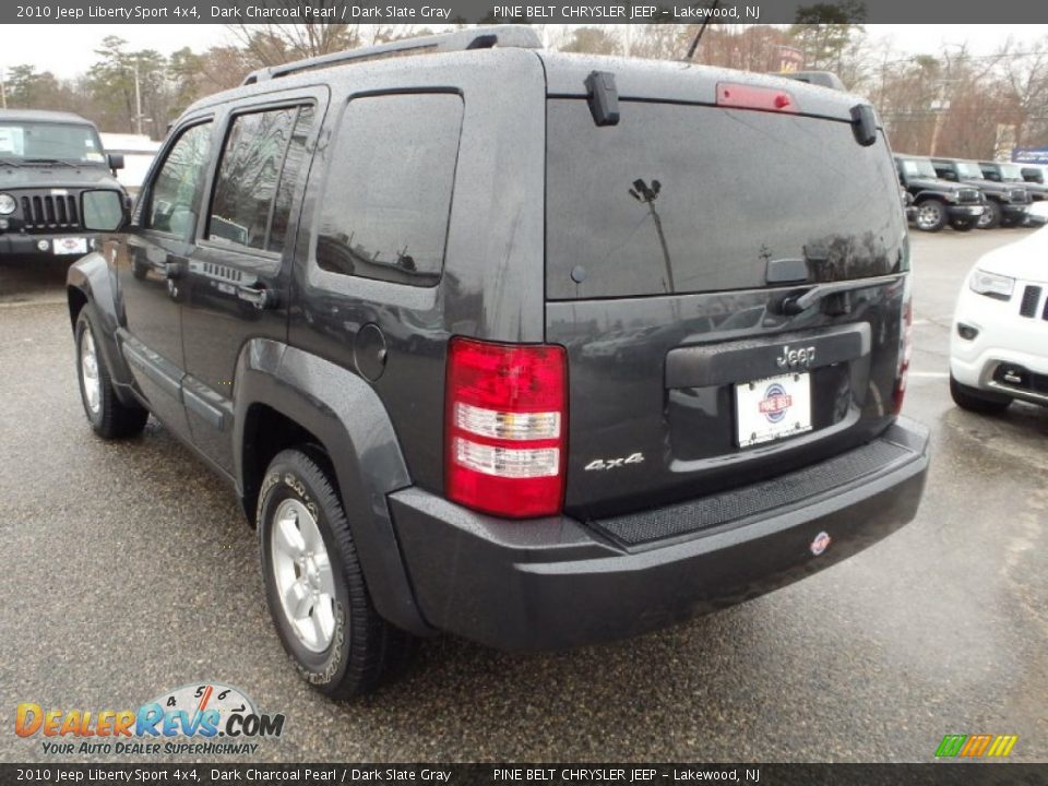 2010 Jeep Liberty Sport 4x4 Dark Charcoal Pearl / Dark Slate Gray Photo #9