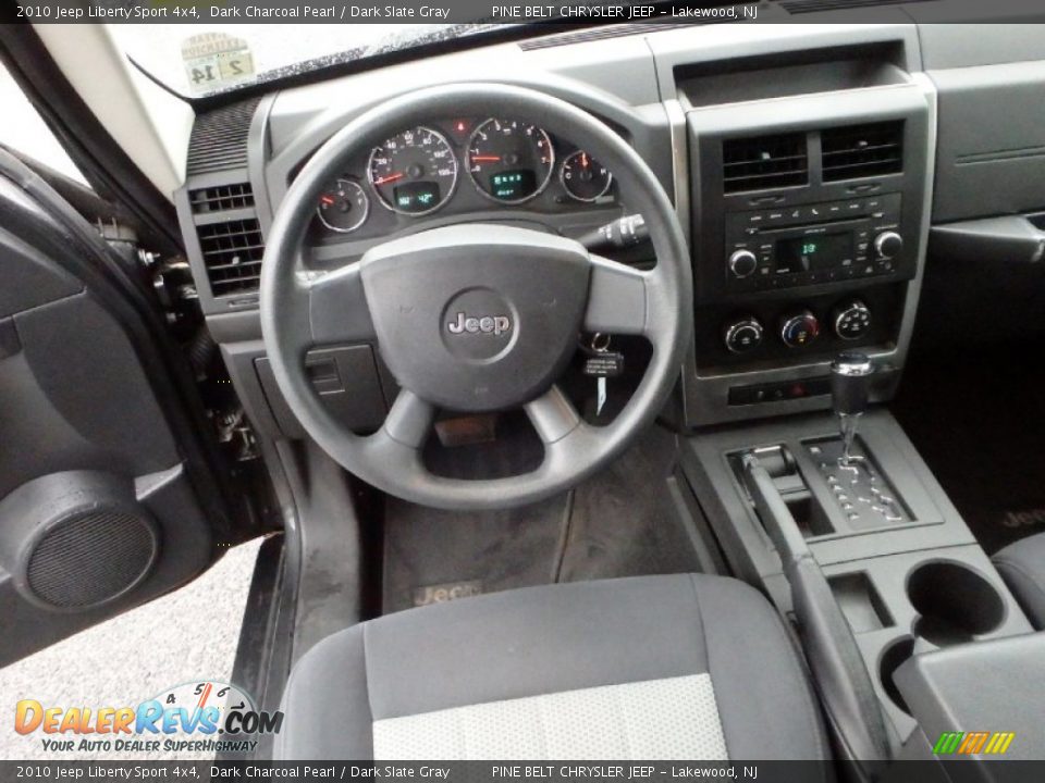 2010 Jeep Liberty Sport 4x4 Dark Charcoal Pearl / Dark Slate Gray Photo #16