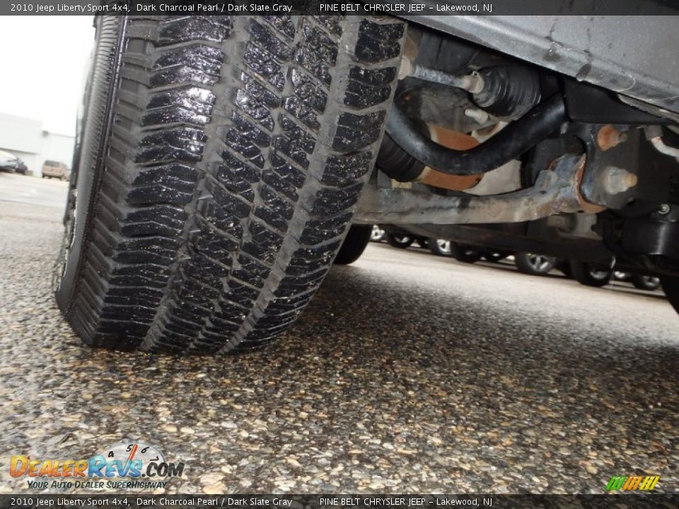 2010 Jeep Liberty Sport 4x4 Dark Charcoal Pearl / Dark Slate Gray Photo #24