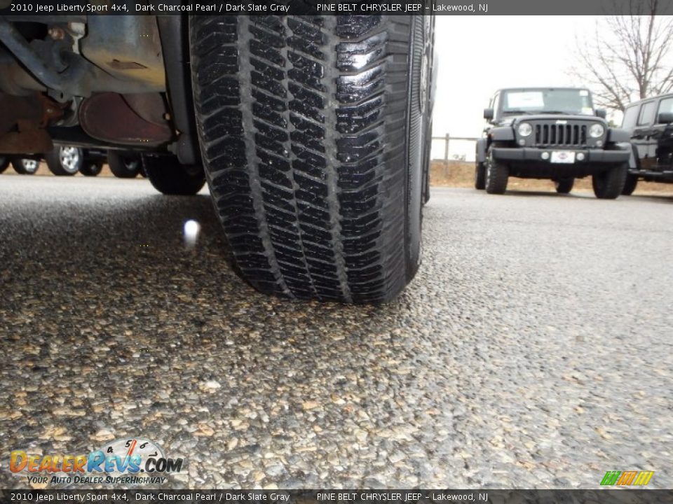 2010 Jeep Liberty Sport 4x4 Dark Charcoal Pearl / Dark Slate Gray Photo #25