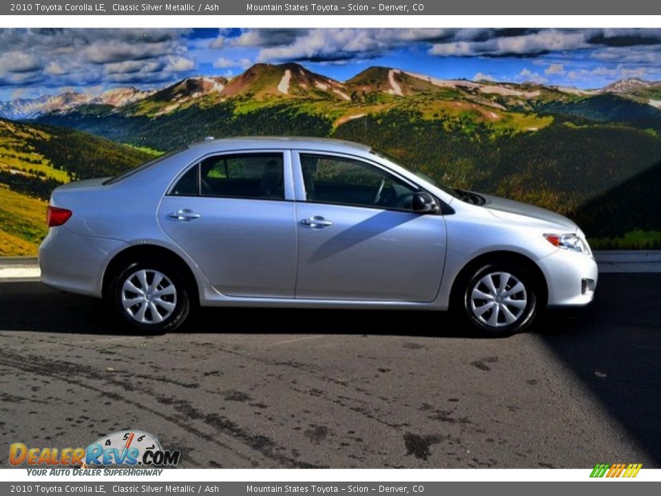 2010 Toyota Corolla LE Classic Silver Metallic / Ash Photo #2