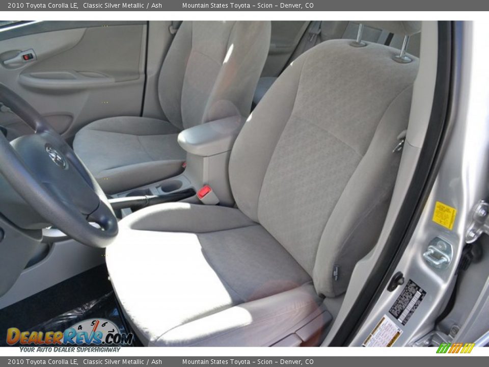 2010 Toyota Corolla LE Classic Silver Metallic / Ash Photo #11
