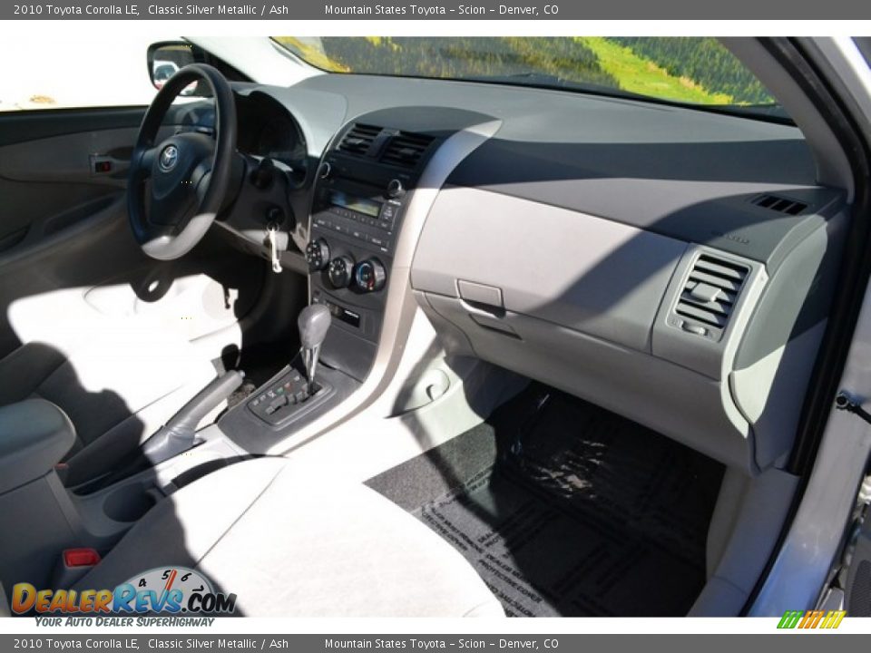2010 Toyota Corolla LE Classic Silver Metallic / Ash Photo #14