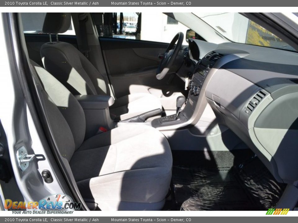 2010 Toyota Corolla LE Classic Silver Metallic / Ash Photo #15