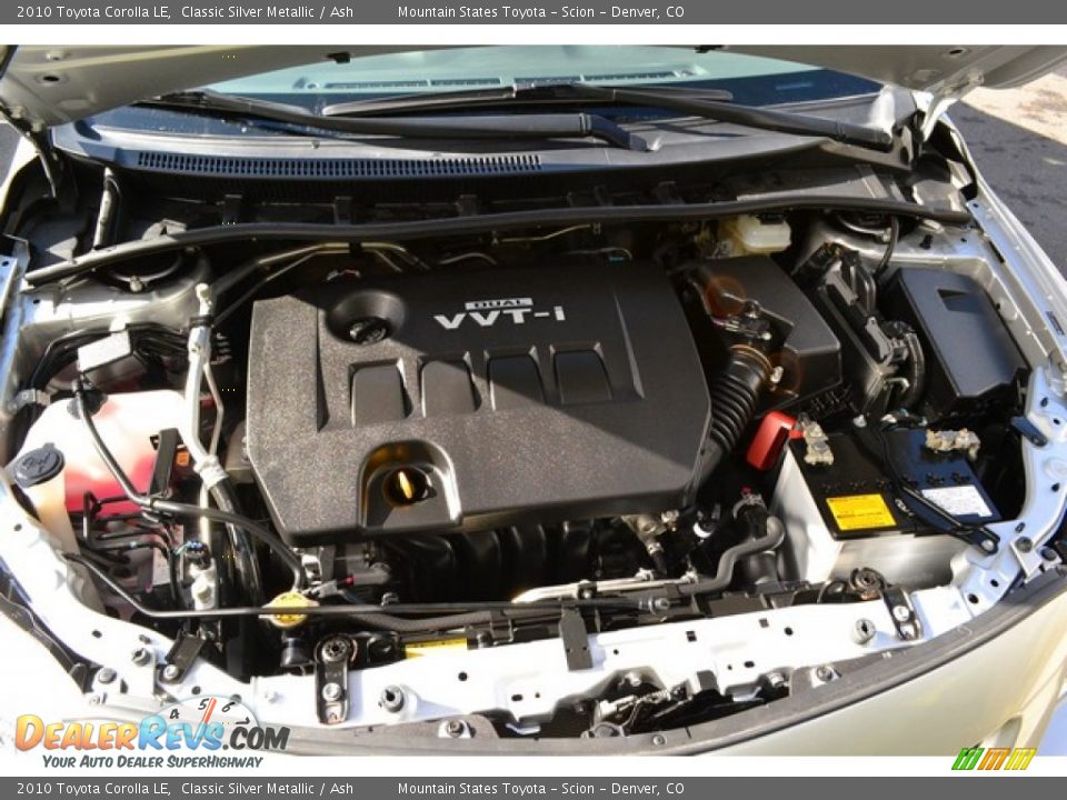 2010 Toyota Corolla LE Classic Silver Metallic / Ash Photo #24