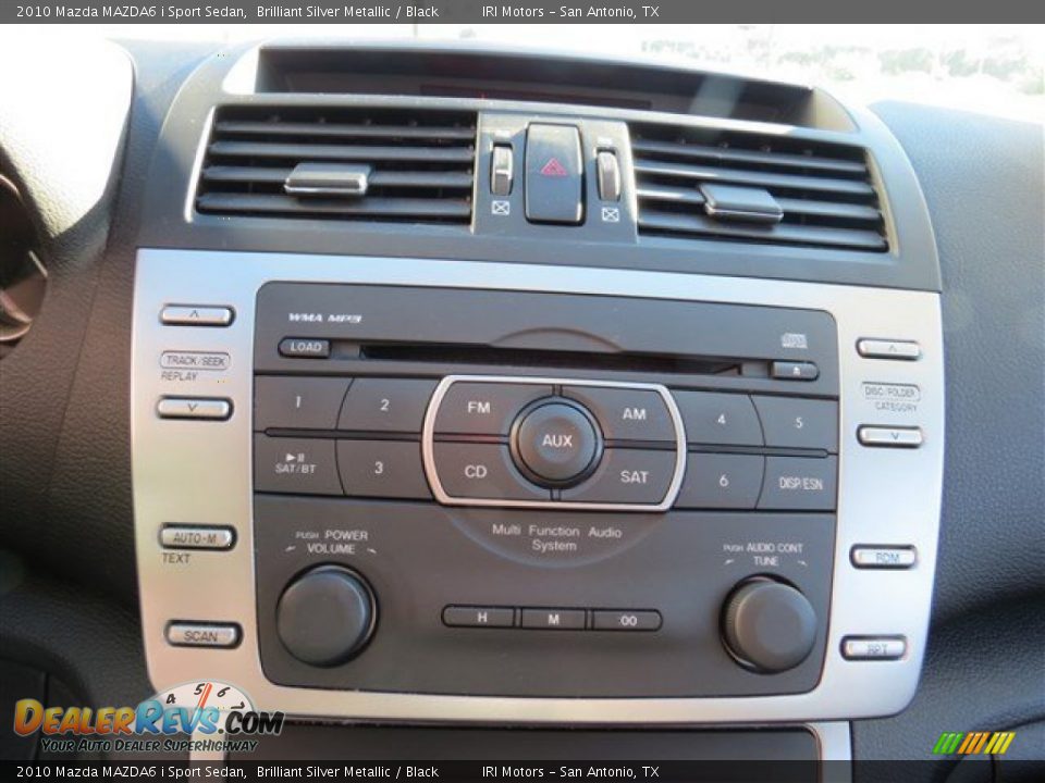 2010 Mazda MAZDA6 i Sport Sedan Brilliant Silver Metallic / Black Photo #15