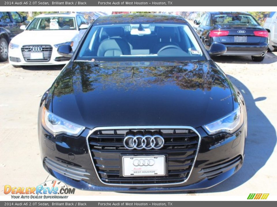 2014 Audi A6 2.0T Sedan Brilliant Black / Black Photo #2