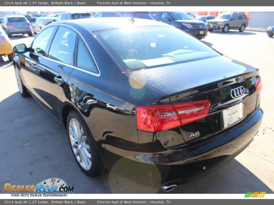 2014 Audi A6 2.0T Sedan Brilliant Black / Black Photo #5