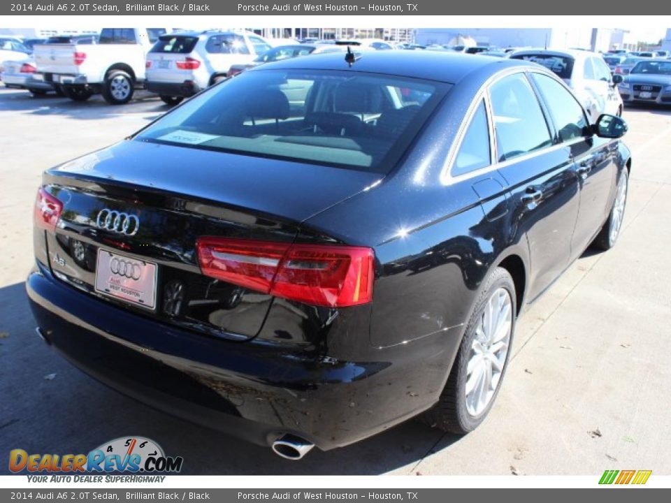 2014 Audi A6 2.0T Sedan Brilliant Black / Black Photo #7
