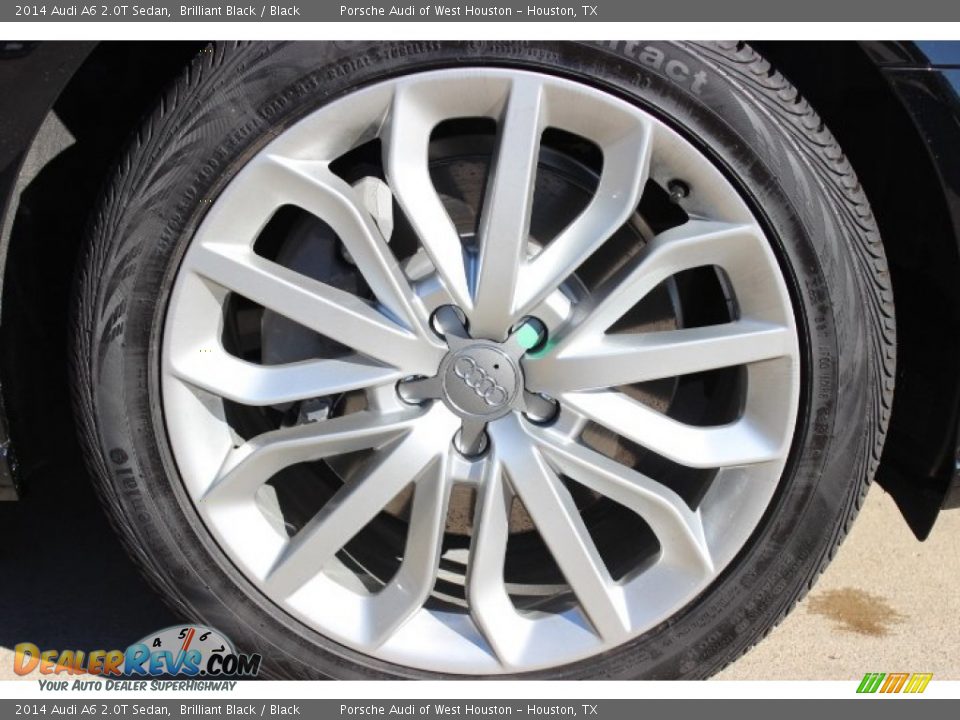 2014 Audi A6 2.0T Sedan Brilliant Black / Black Photo #9