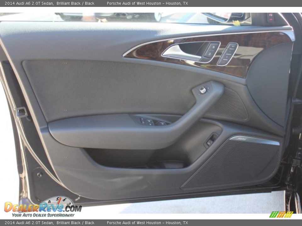2014 Audi A6 2.0T Sedan Brilliant Black / Black Photo #10