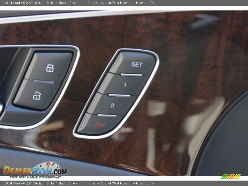2014 Audi A6 2.0T Sedan Brilliant Black / Black Photo #11