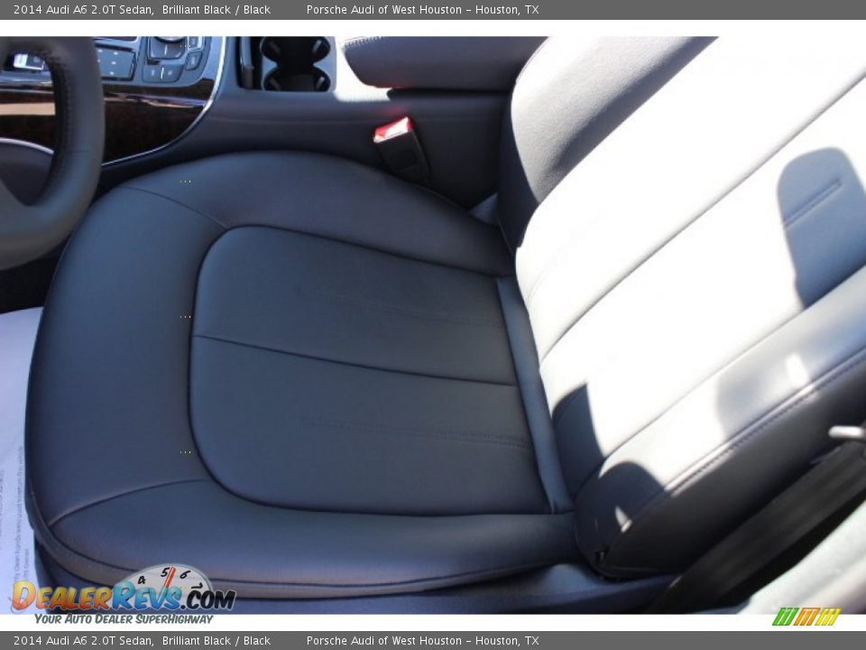 2014 Audi A6 2.0T Sedan Brilliant Black / Black Photo #14