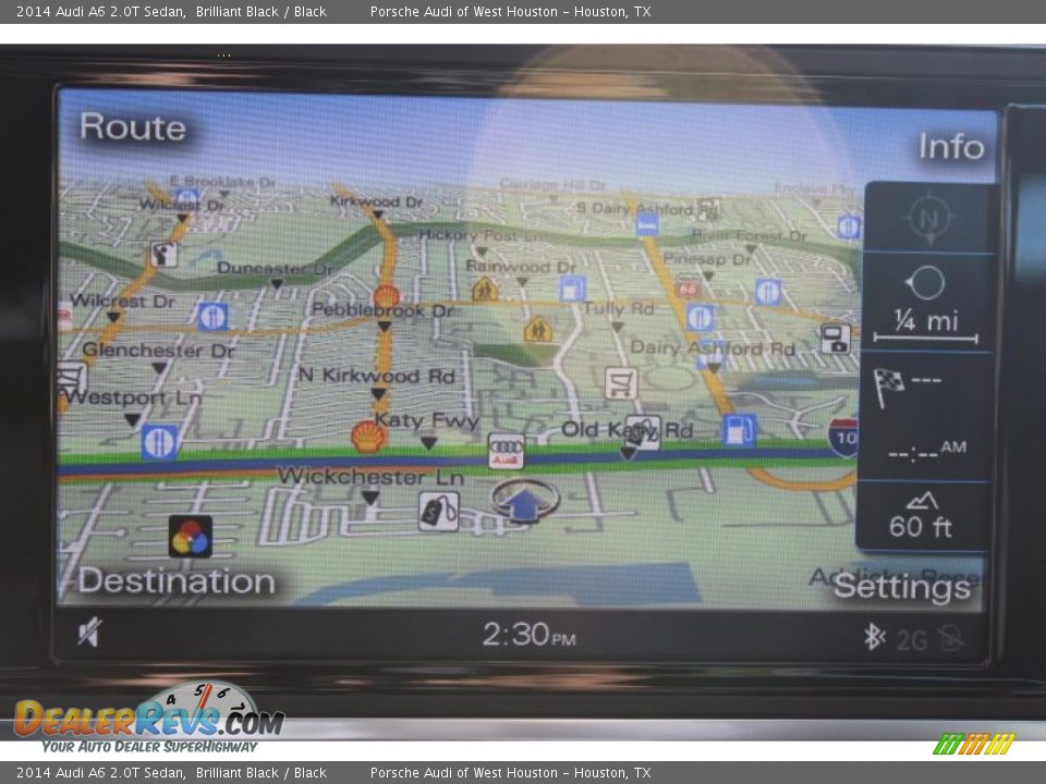 2014 Audi A6 2.0T Sedan Brilliant Black / Black Photo #20